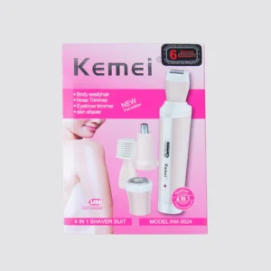Kemei 4 in 1 Shaver Suit – KM-3024