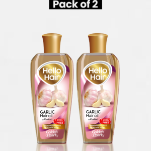 Pack of 2 Hello Hair Garlic Hair Oil