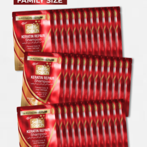 Set & Touch Keratin Repair Shampoo Sachet 4ml Pack of 36
