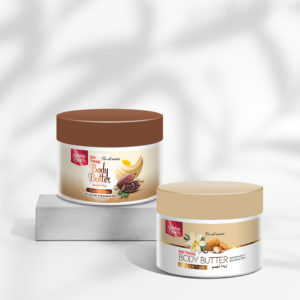 Body Butter Duo Bundle – Almond Vanilla & Cocoa Shea