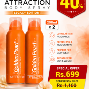 Pack of 2 Attraction Body Spray  – Legacy Edition