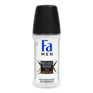 Fa Men Invisible Power Deodorant Roll On (Refreshing Scent) – 50ml