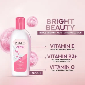 Ponds Bright Beauty Moisturising Lotion (65ml / 100ml)